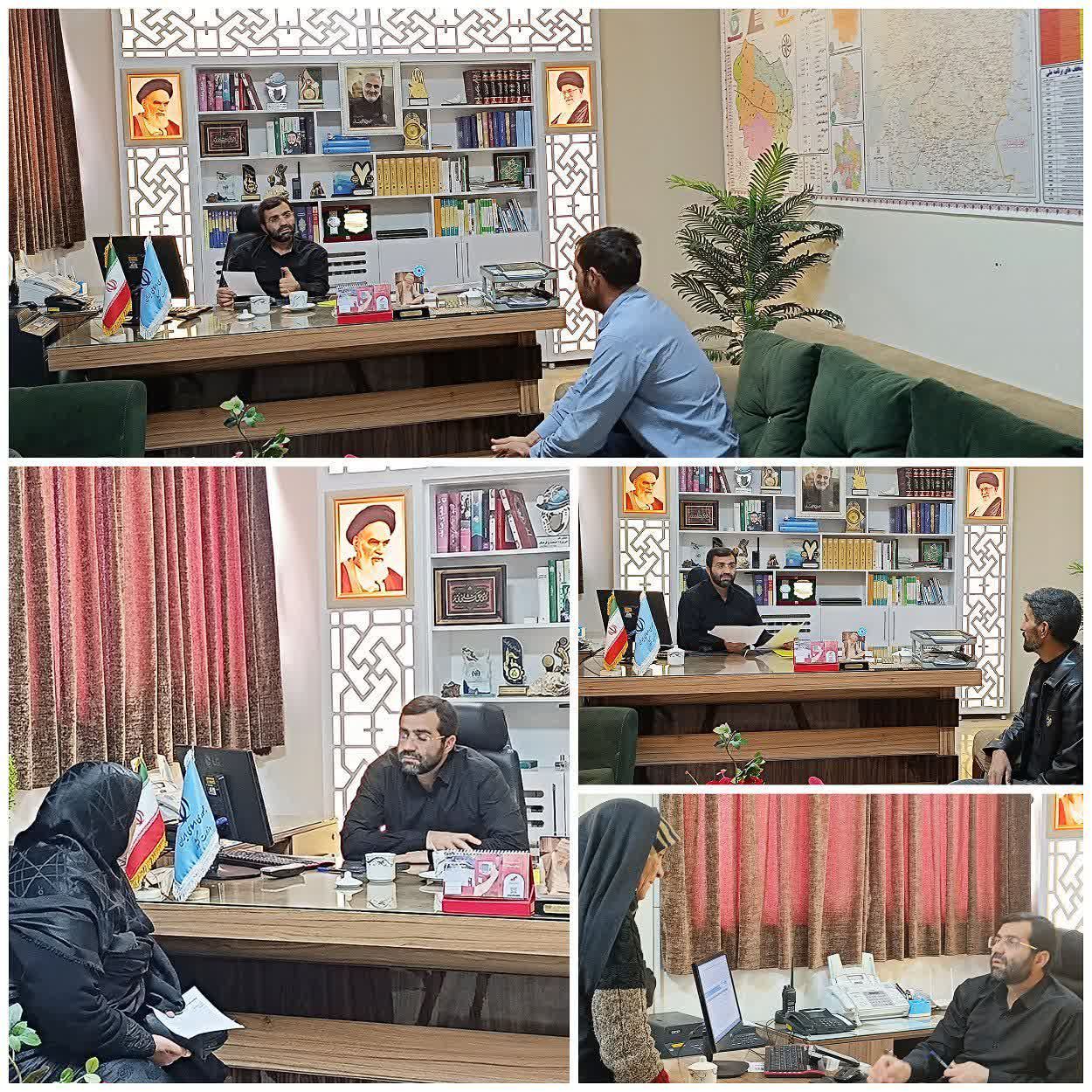 ارتباط مستقیم و بی واسطه شهروندان با فرماندار شهرستان فیروزه