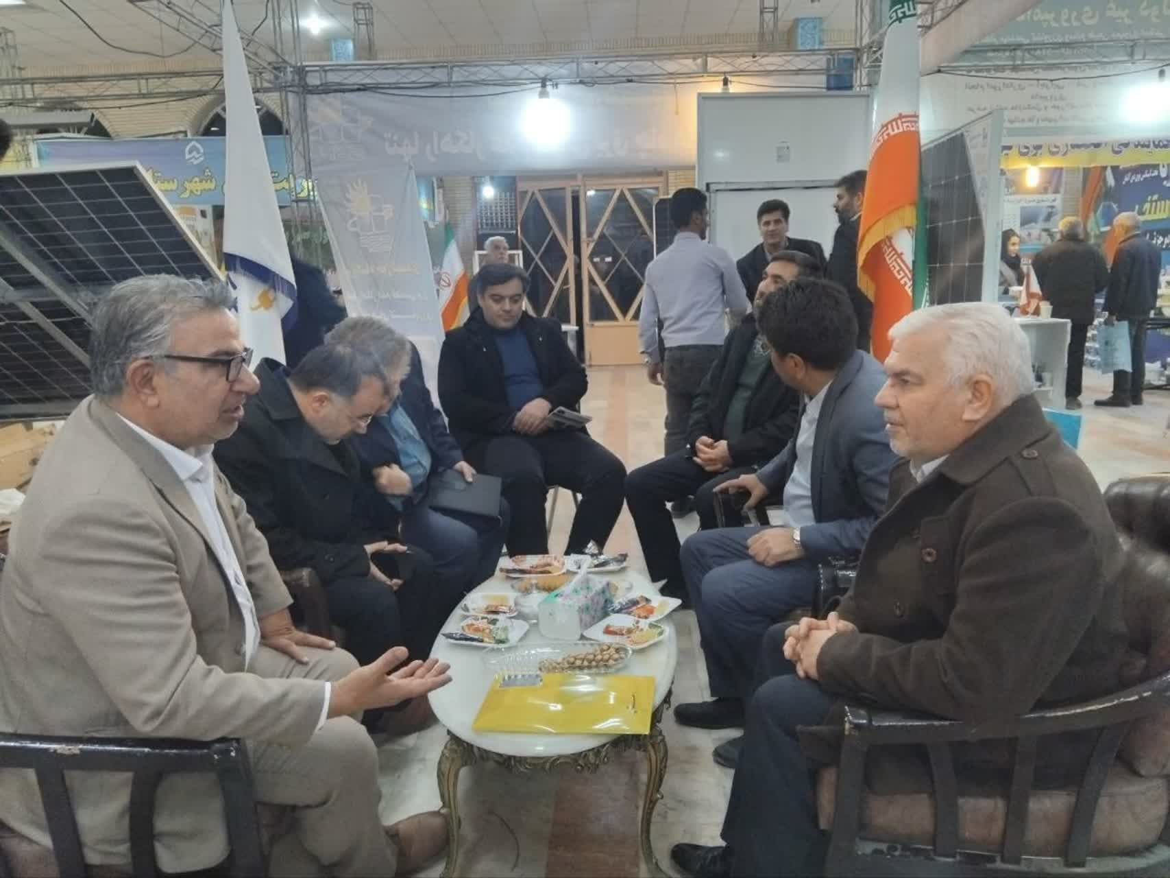 بازدید فرماندار فیروزه از ششمین نمایشگاه تخصصی کشاورزی، دام و طیور در نیشابور بازدید فرماندار فیروزه از ششمین نمایشگاه تخصصی کشاورزی، دام و طیور در نیشابور