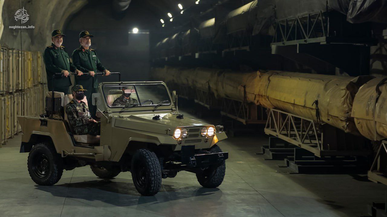 رونمایی نیروی هوافضای سپاه از یکی از شهرهای موشکی + فیلم رونمایی نیروی هوافضای سپاه از یکی از شهرهای موشکی + فیلم