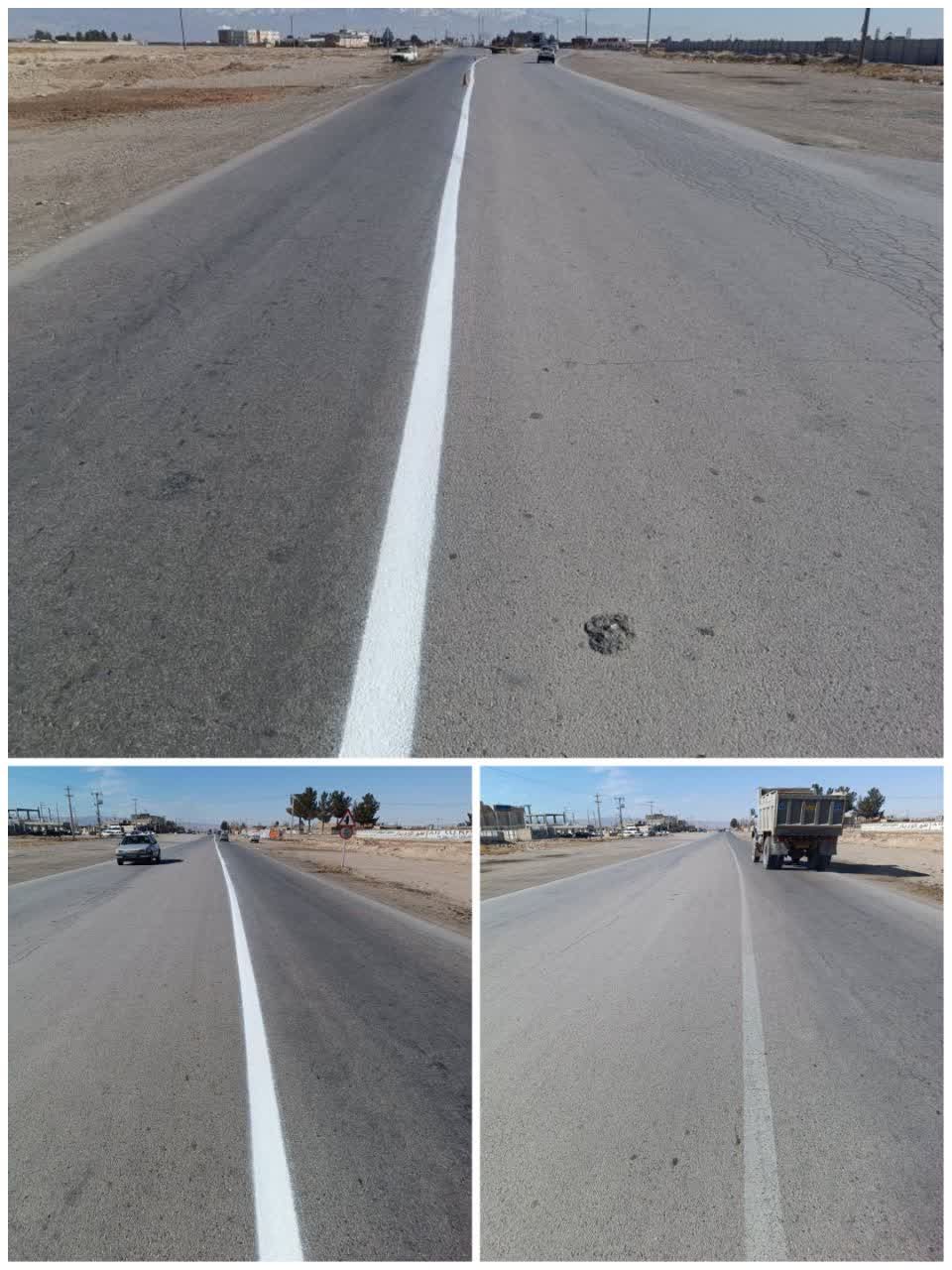 با هدف ارتقاء ایمنی محور خصوصا ترددهای شبانه انجام شد: با هدف ارتقاء ایمنی محور خصوصا ترددهای شبانه انجام شد: