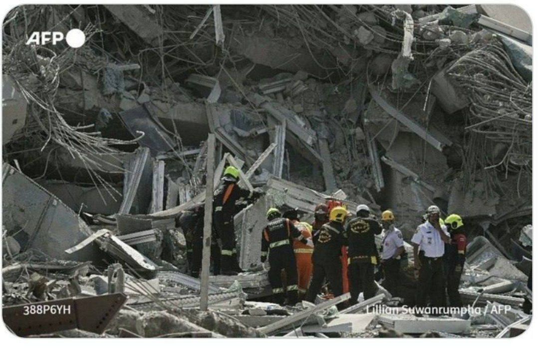 ۱۴۴ کشته و ۷۳۲ زخمی جدیدترین آمار از زلزله امروز میانمار ۱۴۴ کشته و ۷۳۲ زخمی جدیدترین آمار از زلزله امروز میانمار