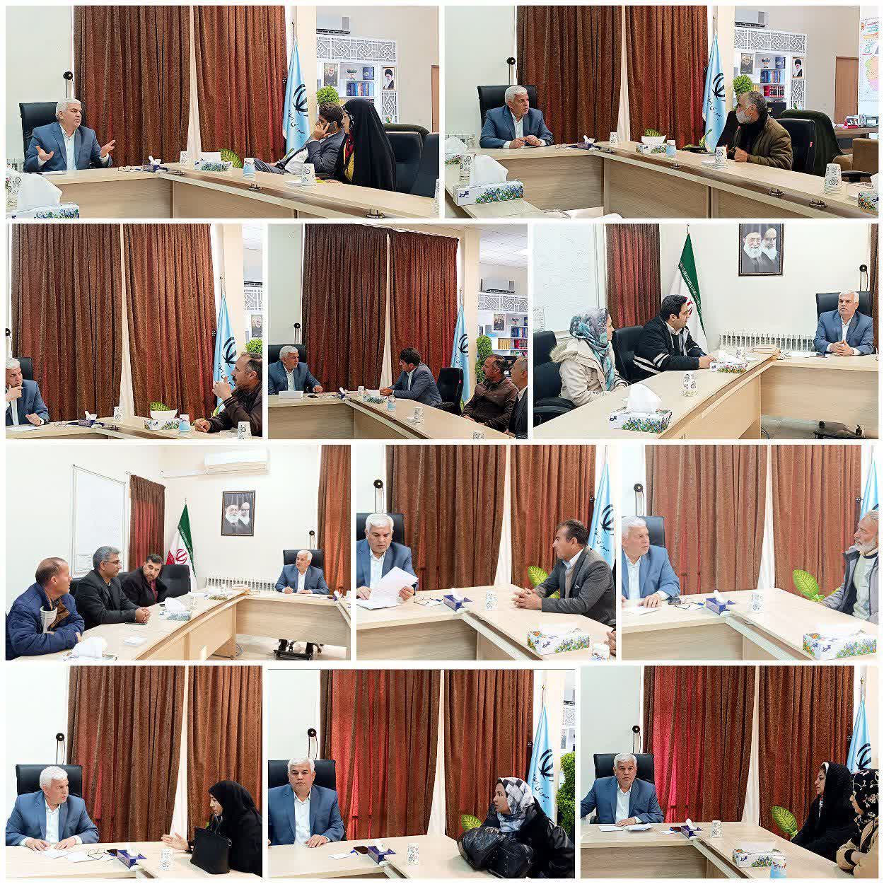 دوشنبه های مردمی ارتباط مستقیم و بی واسطه شهروندان با فرماندار شهرستان فیروزه