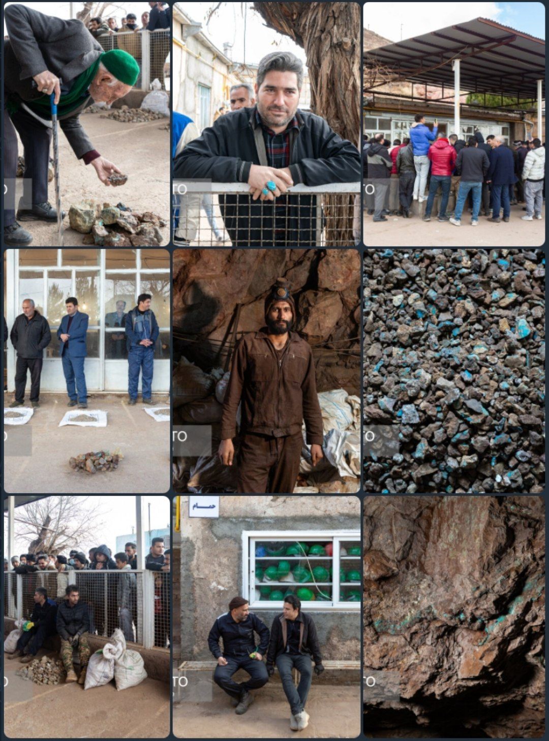 حراج سنگ‌های معدن فیروزه (بخش اول)