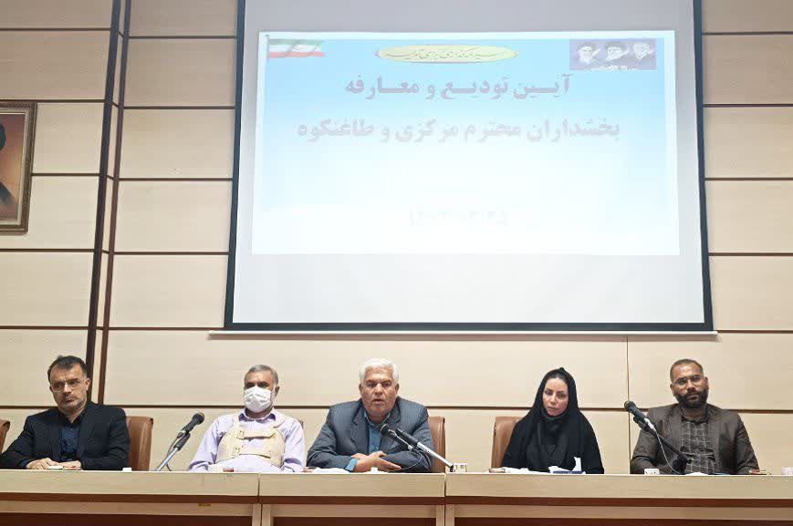 بخشداران مرکزی و طاغنکوه در فیروزه معارفه شدند