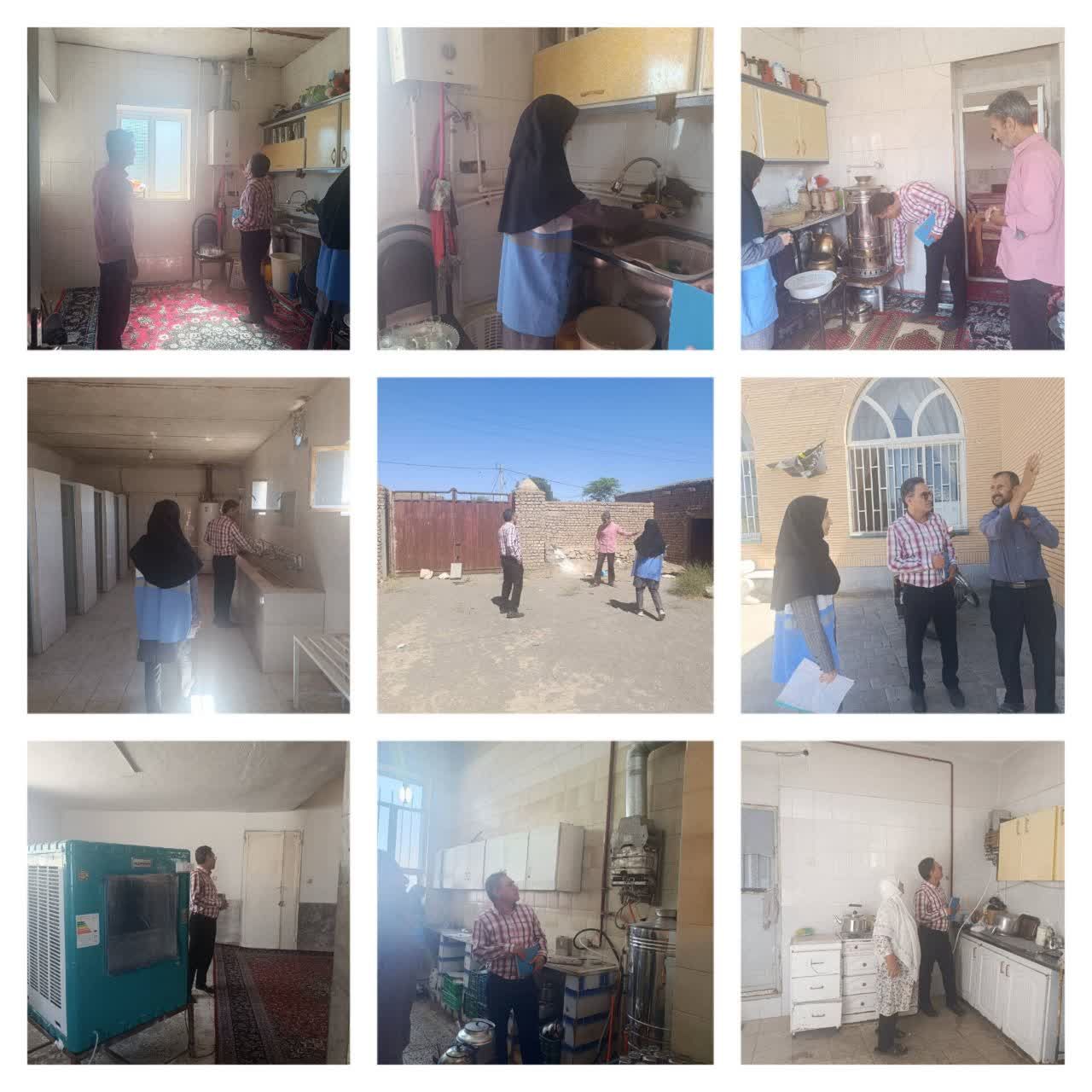 بازدید مشترک واحدخطربلایا و بهداشت محیط از مساجد و محلهای اسکان زائرین کاروان های پیاده دهه آخر صفر بازدید مشترک واحدخطربلایا و بهداشت محیط از مساجد و محلهای اسکان زائرین کاروان های پیاده دهه آخر صفر