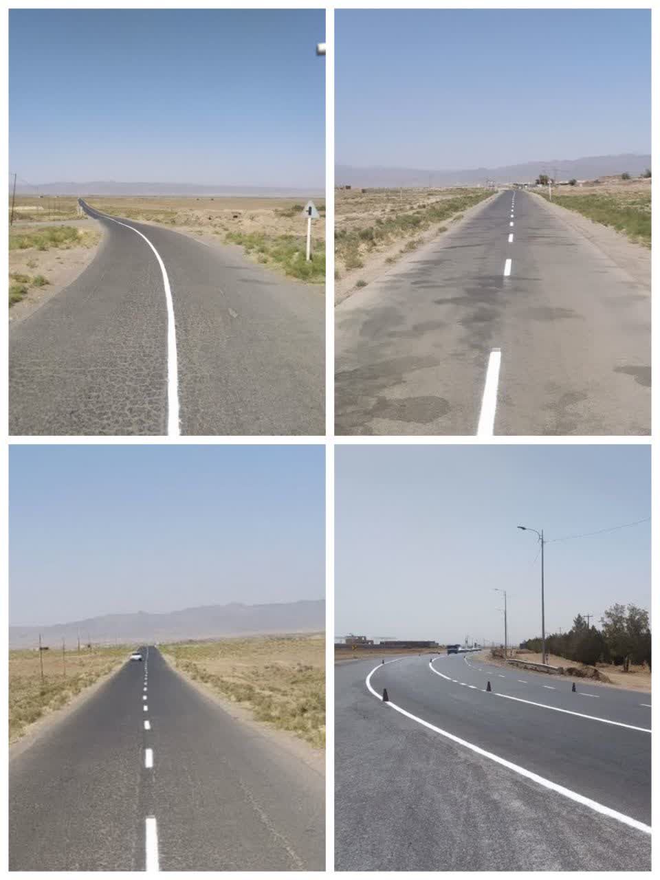 خط کشی آکس ۲۴ کیلومتر از محورهای روستایی در شهرستان فیروزه خط کشی آکس ۲۴ کیلومتر از محورهای روستایی در شهرستان فیروزه