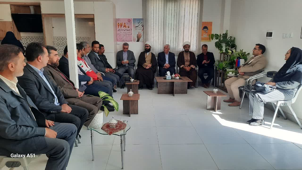 🇮🇷 بمناسبت هفته دفاع مقدس  انجام شد: 👁 افتتاح پایگاه دائمی غربالگری بینایی کودکان ۳ تا ۶ سال در فیروزه