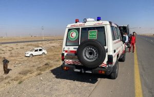 امدادرسانی نجاتگران پایگاه امدادونجات شهید اصغری به دو حادثه ترافیکی